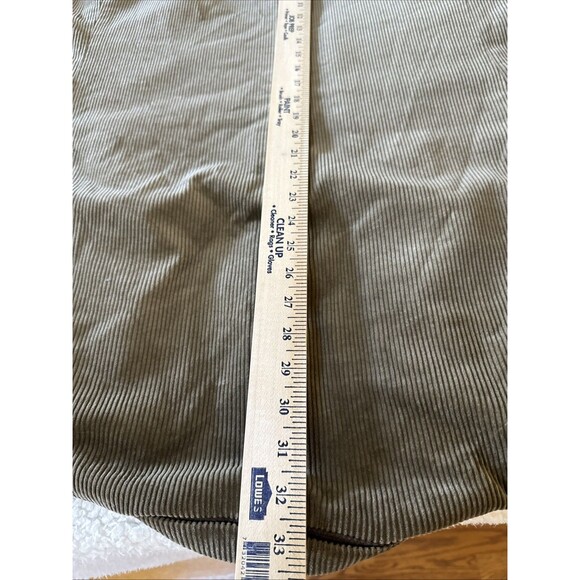 Monsieur Adolfo Khaki Brown Corduroy Sport Coat Suit Jacket Blazer Sz 46L - Picture 9 of 9